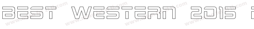 Best Western 2015 Re字体转换